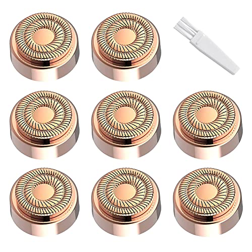 Facial Hair Remover for Women Blue Color with 8-pc Replacement Heads