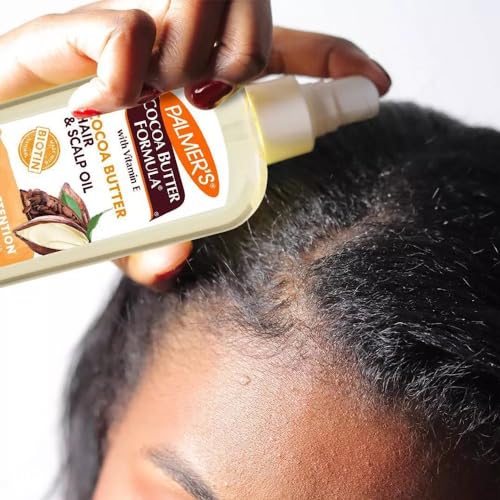 Palmer's Cocoa Butter & Biotin Length Retention Hair and Scalp Oil, 5.1 Ounce (Packaging May Vary) (Pack of 2)