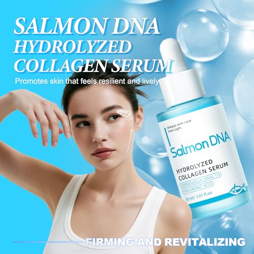 PDRN Serum with Salmon DNA & Hyaluronic Acid, Firming, Smooth Texture, Anti-aging Skincare Face Serum, 30ml / 1.01 fl.oz.
