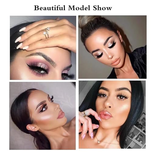 36 Pairs False Eyelashes Bulk Natural Lashes Wholesale Fluffy Fake Eyelashes Mink 3d Lashes Pack