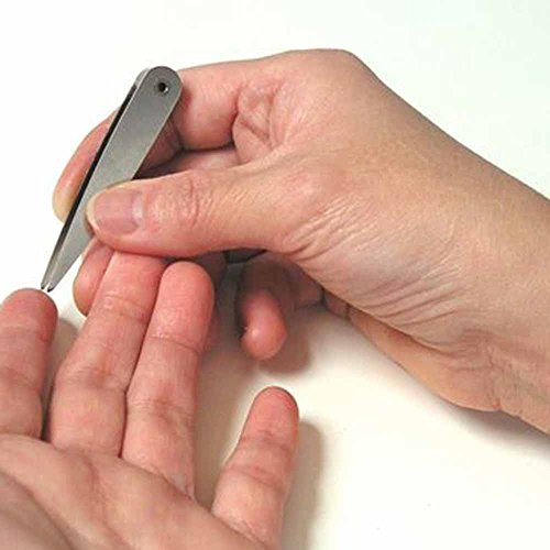 Big Horn 19082 All Purpose Mini Stainless Steel Pocket Splinter Precision Expert Tweezer