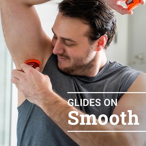 Mando Smooth Solid Stick (2.6 Ounce) + Acidified Body Wash (1.5 Ounce) - Clinically Proven to Block Odor All Day - Whole Body Safe For Pits, Packages + Feet (Bourbon Leather)