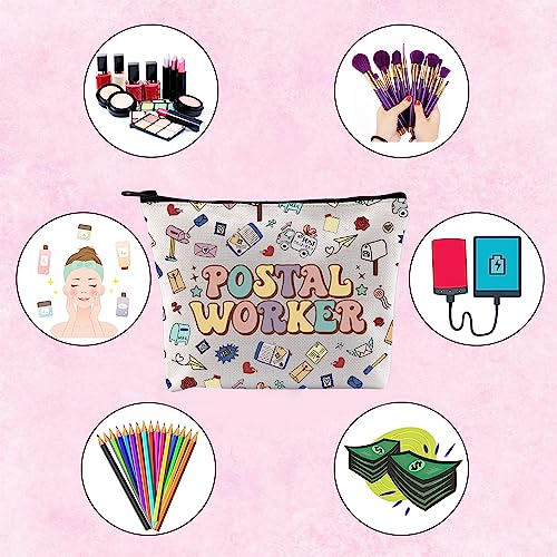 LEVLO Funny Flamingo Gift Calm The Flock Down Flamingo Cosmetic Bag Fun Flamingo Party Gift Flamingo Lover Gift (CALM THE FLOCK DOWN)