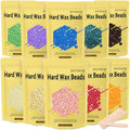 Wax Beads 2.2 lbs /1000g£¬Premium Hard Wax Beads for Coarse Hair, Refill Wax Beads for Hair Removal and Sensitive Skin Women, Work on Face, Brazilian, Bikini, Body (Multi Color)