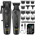 VGR Professional Hair Clippers for Men - Cordless Barber Clippers & Zero Gapped Trimmer Set, 7000RPM High Power Hair Cutting Kit with Ceramic Blade, USB-C Rechargeable Grooming Tools for Fade V197&995