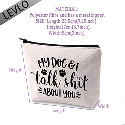 WCGXKO Musical Lover Gift Character Zipper Pouch Makeup Bag (EAT SLEEP HA CR)