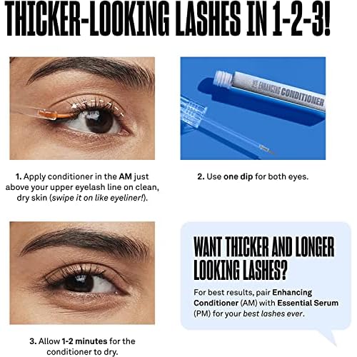Babe Original Babe Lash Enhancing Conditioner - Conditioning Serum for Eyelashes, with Peptides and Biotin, Promotes Fuller & Thicker Looking Lashes, Companion to Essential Lash Serum