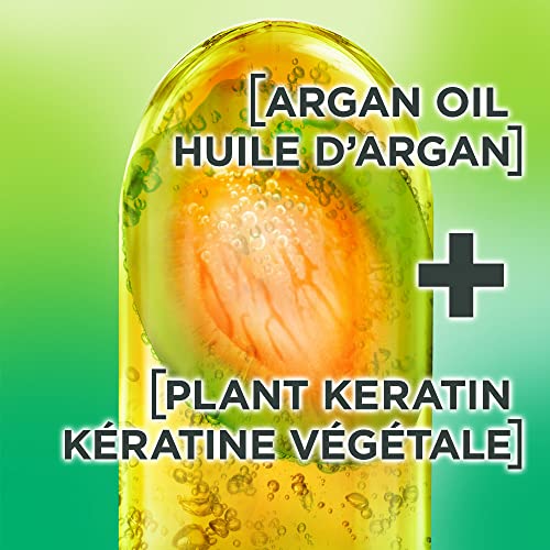 Garnier Fructis Sleek & Shine 10-in-1 for Frizzy,Dry Hair,Plant Keratin,8.1 Fl Oz,(Packaging May Vary),(Pack of 2)