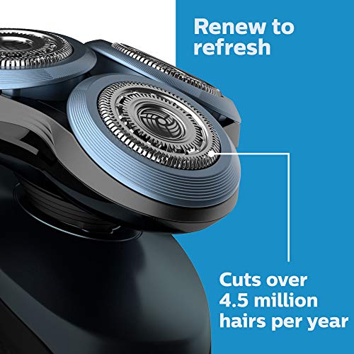 Philips Norelco Genuine SH60/72 Shaving Heads Compatible with Norelco Shaver Series 6000