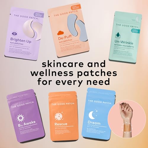 PDRN 4 pairs Micro Eye Patches + 4 pairs Crows Feet Wrinkle Patches, Under Eye Patches for Puffy eyes, Dark Circles & Wrinkle | Hyaluronic, Kojic Acid, Collageen, Peptides, VC, Niacinamide