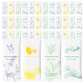 Moist Cotton Towel Bulk Moist Towelettes Individually Wrapped,White Towel Services,Refreshment Pre Moistened Towels for Dentist Travel Sport Party Hotel 20£¬Lavender,Green tea, Lemon and Cucumber