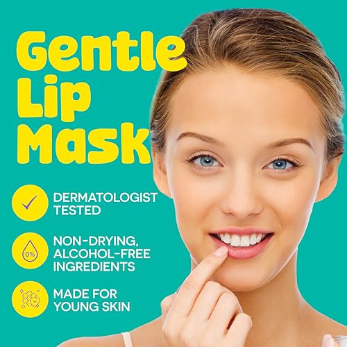 Lip Masks Set by BeYOUtiful, Easter Basket Stuffers, Hydrating Lip Balm for Dry Chapped Lips, Lip Gloss for Girls, Skin Care for Teens, 2pc, 0.3oz Each, Easter Gifts for Kids