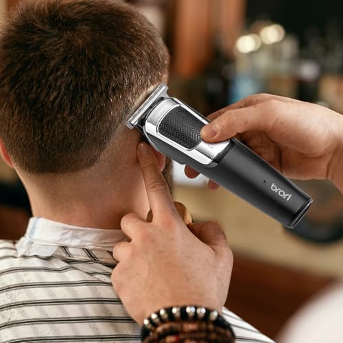 Professional Hair Trimmer for Men - Rechargeable Electric Hair Clipper Set for Home & Salon Use, Easy to Use Men's Grooming Kit with Precision Blades