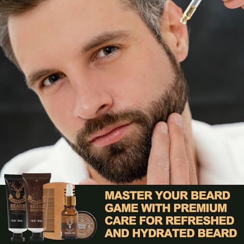 Rinse&Robust Mens Christmas Gifts 2025 Advent Calendar 24PCS Beauty Advent Calendar for Men Christmas Advent Calendars Holiday Gifts 24 Days Countdown Calendar Beard Care Grooming for Men Shower Gels
