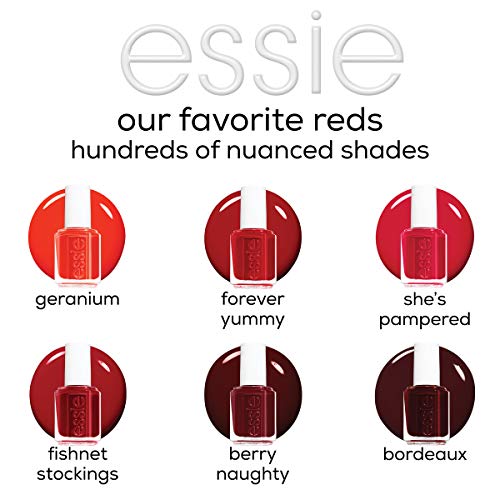 essie Nail Polish, Glossy Shine Finish, Geranium, 0.46 fl. oz.
