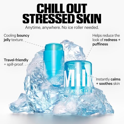 Milk Makeup Calming + Hydrating Jelly Skincare Serum Set ? Reduce the Look of Puffiness + Redness, Brighten Skin + Minimize Look of Pores + Lines ? Cooling Water + Watermelon Jelly, 0.21 oz each