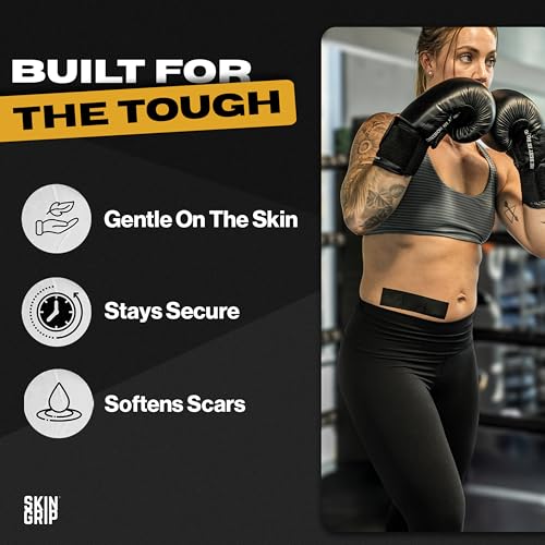 Skin Grip Medical Grade Silicone Scar Tape 1.6"x120" Roll - Increased Strength & Reduced Irritation - Silicone Scar Sheets For Face, Surgical Scars, C-Section, Keloid Treatment, Tummy Tuck, Burn, Acne