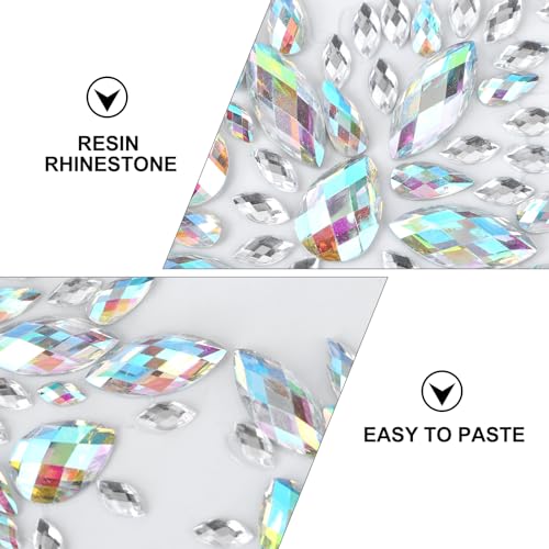 Rhinestone Face Gems Body Jewelry Stickers Rhinestone Women Bra Breast Pasties Carnival Party Body Stickers