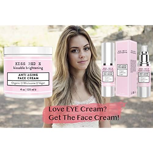 Anti Aging Eye Cream for Dark Circles, Eye Bags, Fine Lines, Puffiness. Best Anti Aging Eye Cream Moisturizer for Wrinkles, Crows feet, Puffy Eyes