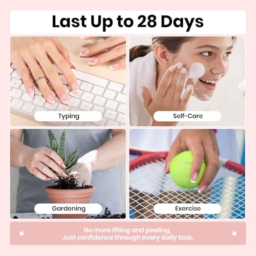 Beetles Fast Dry Nail Glue, Builder Top Coat & Remover Set, Strong Hold & High Shine for Press-On Nails and French Tips, DIY Gift For Women
