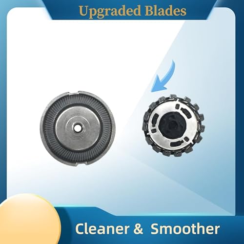 Replacement Shaver Head Razor Blades,Upgraded Precision Men's Electric Shaver Replacement Blade, Durable Razor Blades (3 Pack)