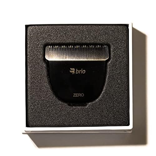Brio Compatible for Both Beardscape V1 & V2, Zero Blade Black, Body Blade & Blade Case