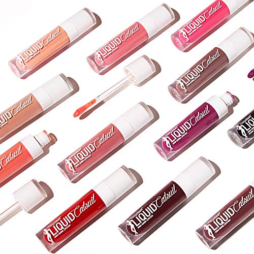 wet n wild Mega Last Catsuit High-Shine Liquid Lipstick Purple Berry Down Lo