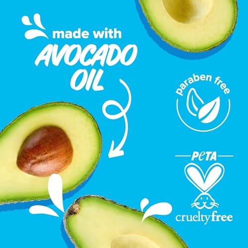 Aussie Miracle Moist Shampoo for All Hair Types - Dry, Curly, Coily, Wavy, Straight - Paraben-Free, Moisturizing, Gentle Cleansing with Avocado & Jojoba Seed Oil, 26.2 Fl Oz