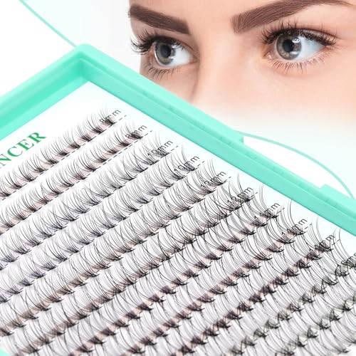 Bodemrincer 20 Root Thickness 0.07mm C Curl 8-10-12-14-16mm MIX 7D/10/12/20/30/40/50/60D 3D Individual Eyelashes Extension Soft Black Fake False Eye Lashes Tools (10D-8-10-12-14-16mm MIX)