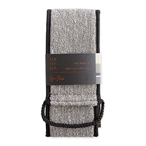 Urbana Spa Prive Men's Bamboo Charcoal Collection, Back Strap