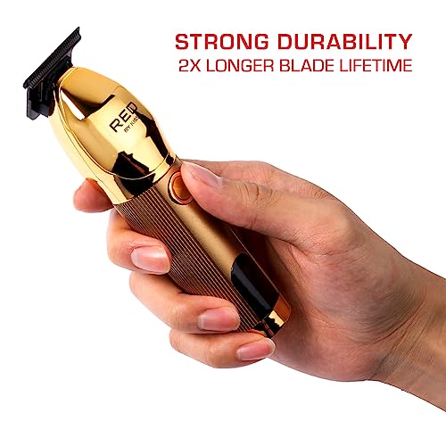 Red by Kiss Cordless Hair & Beard Trimmer & Grooming Portable Organizer Bag