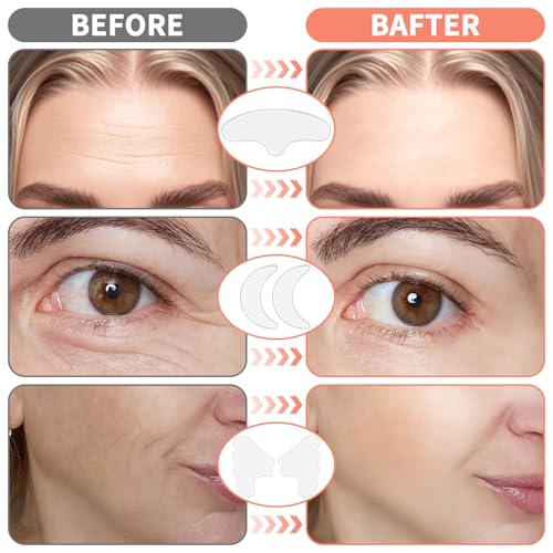 Neck Wrinkle Patches, Anti Wrinkle Silicone Patches£¬Reusable Neck & Chest Firming and Tightening Facial Masks, Collagen Neck Fine Line Pads for Women Reduce Fine Wrinkles, Moisturizing & Firming