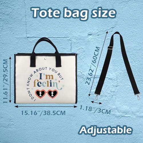XYANFA I'm Feeling 22 Makeup Bag 22 Birthday Gift Singer Fans Gift Singer's Merchandise (feelin' 22 tote bag)