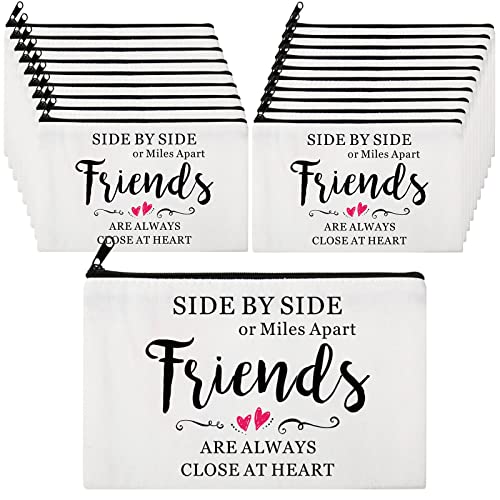 Saintrygo 20 Pieces Return Gifts for Women Makeup Bag Cosmetic Bags for Women Party Favors Friends Gifts