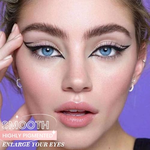 10PCS Black Automatic Waterproof Inner Eyeliner, Eyeshadow & Eyebrow Pencil ? Multi-Use Cream Pen for Liner, Shadow & Brows,Matte Quick Dry Eye Pencils, Smudge Proof, Delineador de ojos