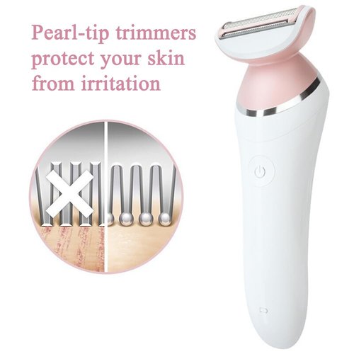 BRL140 Replacement Head Compatible with Philips SatinShave Advanced Women's Electric Shaver BRL140 BRL130 Wet and Dry Ladyshave Replacement Foil and Blade Philips Trimmer Razor Foil and Cutter (Pink)