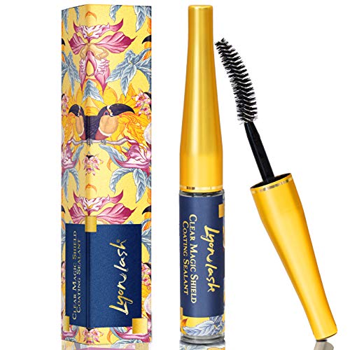 Lyon Lash Protective Coating Sealant/Mascara Brush Lash Sealer for Eyelash Extensions (5ml/0.17 oz) | Aftercare for Fuller Lash Growth & Better Retention | Essential Eyelash Extension Supplies (Clear)