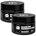 Cosmetics Para Barba, B?lsamo Estimulante de Barba, Ultra Potente Beard Stimulating Balm, Crema Para Barba, Moisturizes & Strengthens Beard, 200ML / 7OZ