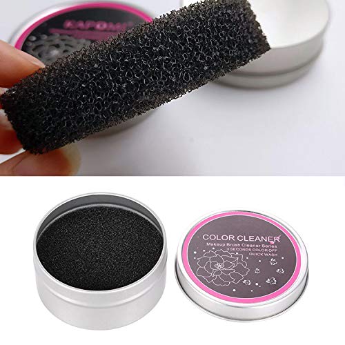 3Pcs/Set Makeup Brushes Cleaner Sponge Dry Brushes Cleaner Eye Shadow or Blush Color Removal Sponge Tool