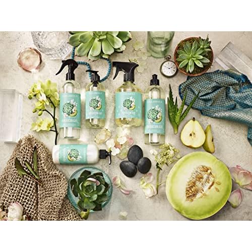 Caldrea Hand Lotion, For Dry Hands, Made with Shea Butter, Aloe Vera, and Glycerin and Other Thoughtfully Chosen Ingredients, Pear Blossom Agave Scent, 10.8 oz (Packaging May Vary)
