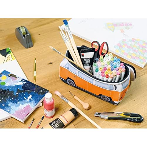 Brisa Neoprene Universal Bag, Orange, Small (23 x 11 x 8 cm)