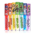 Miraculous 7pc Lip Gloss Set - Zag Heroez Lipgloss Collection Featuring Exciting Fruit Flavors & Precision Applicator Lip Gloss Tubes With Wand