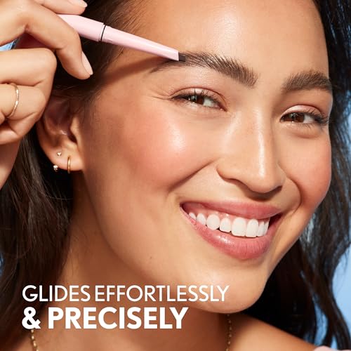 Covergirl Clean Fresh Brow Filler Pomade, 400 Soft Brown, Eyebrow Pencil, Ultra-Precise Tip, Creamy Formula, Highly Pigmented, Soft Matte Finish, Vegan Formula, 0.007oz