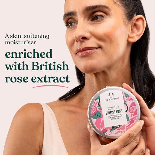 The Body Shop Body Butter British Rose 400Ml