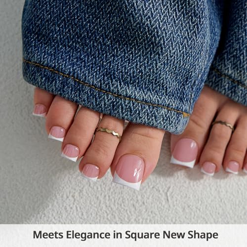 BTArtboxnails XCOATTIPS Toe Nail Tips & Buidler Gel