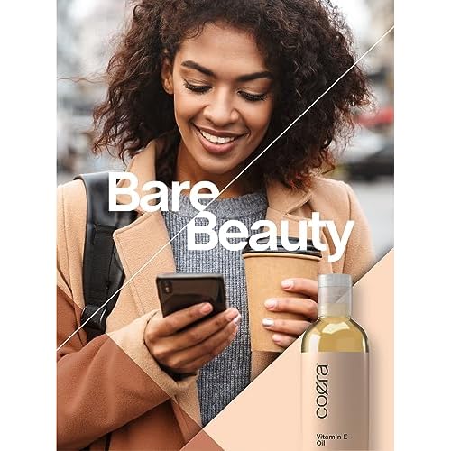 Coera Vitamin E Oil | 5,000 IU | 4 fl oz | Moisturizing & Nourishing Skin Oil for Face, Hands, and Body | Free of Parabens, SLS, & Fragrances