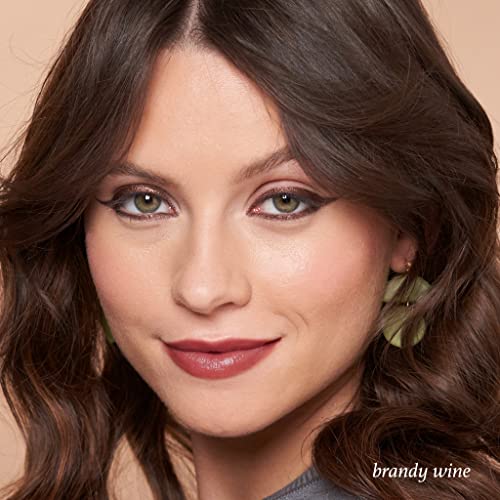 Julep The Perfect Pair 2pc Set: It's Balm Tinted Lip Balm Brandy Wine and With a Trace Retractable Creamy Long-Lasting Lip Liner, Black Cherry
