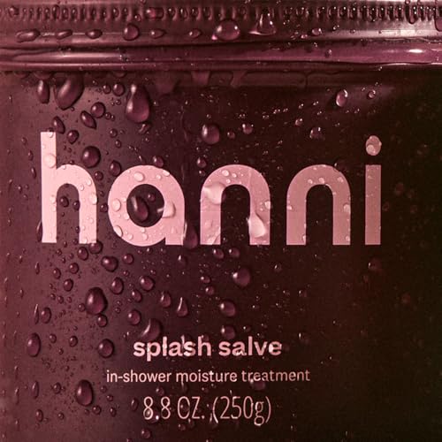 HANNI Splash Salve Body Mask, In-Shower Moisturizer with Coconut, Jojoba, Shea Butter & Glycerin, Deep Conditioning for All Skin Types, 250 mL / 8.8 oz