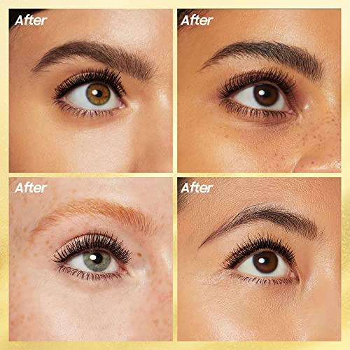 Volume and Length Liquid Mascara - Lengthening & Thickening Softer Fuller Lashes Black Mascara 5x Longer Washable, Curling Eyelashes and Fast Dry, Create Charming Eye Makeup (Black)