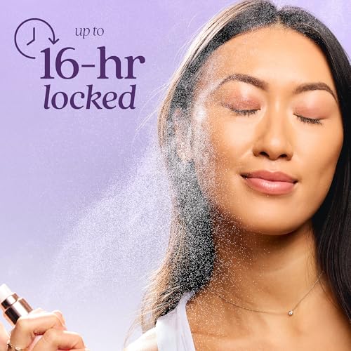tarte Life Lock Hydrating Setting Spray ? 10-in-1 Weightless Mist with Hyaluronic Acid to Hydrate & Lock Long-Lasting Makeup, Waterproof, Sweatproof & Transfer-Resistant, Vegan & Cruelty Free